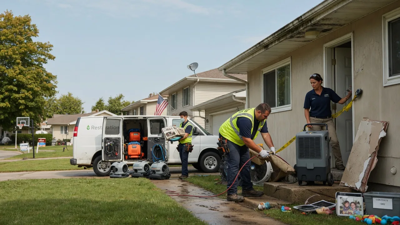 Water Damage Restoration in Magnetic Springs, OH near me